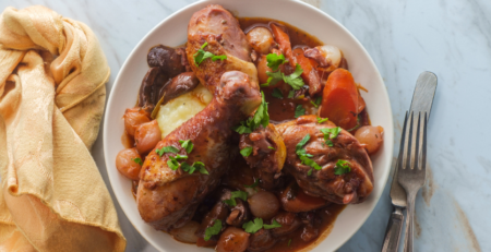 Recipe - Coq au vin - Brazilian wine house